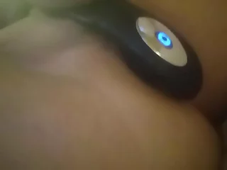 Solo play with prostate toy