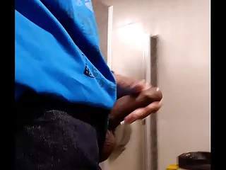Public masturbation caught on camera in shop bathroom