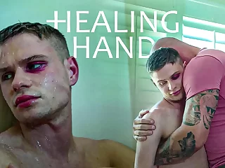Dylan Hayes e Michael Roman em sensual Gay sessão de massagem